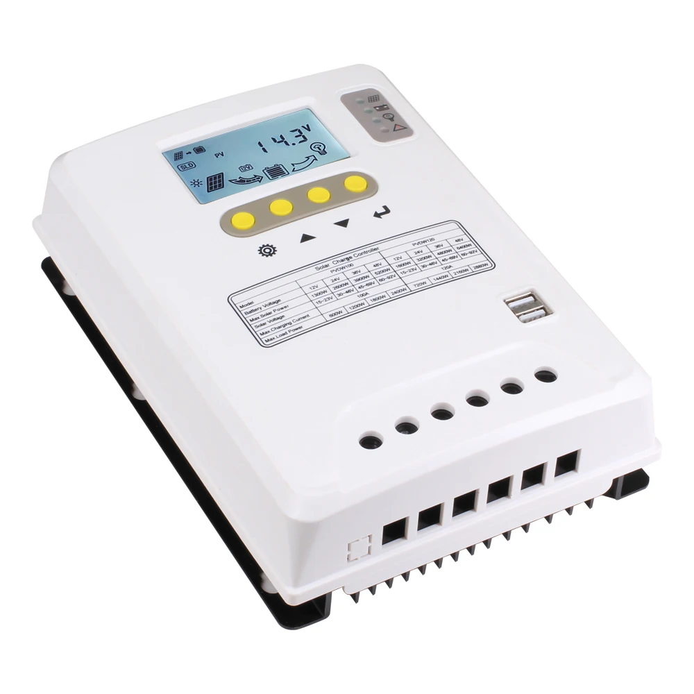 Solar Battery Charge Controllers 12v 24v 48v Solar Charger MPPT 60A 80A 100A 120A Solar Charge Controller