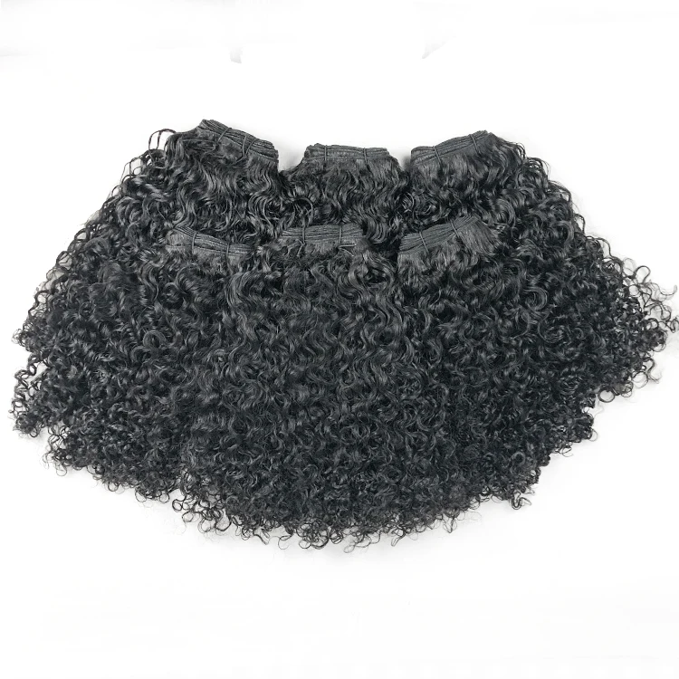 Hot Sale Burmese Curly Hair Bundles Kinky Curly Deep Curly Jerry Curly Indian Virgin Human Hair
