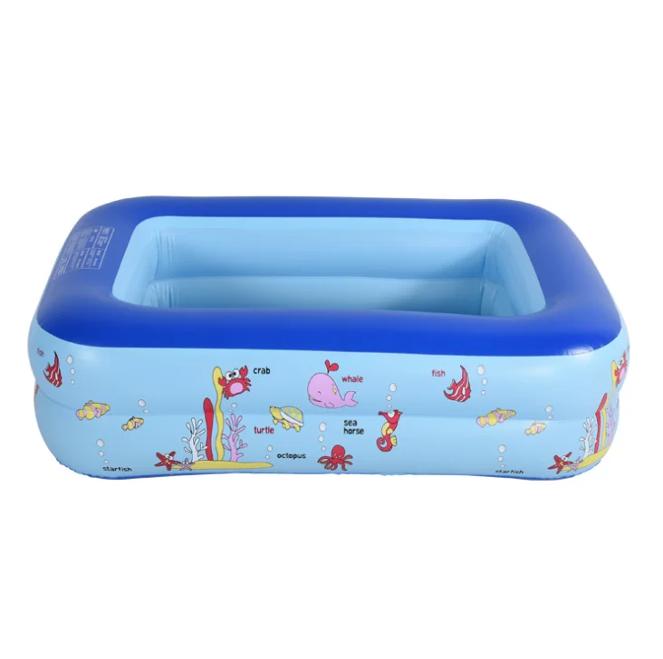 children small inflatable pool with slide Water Sports Pvc Swimming Pool for kids