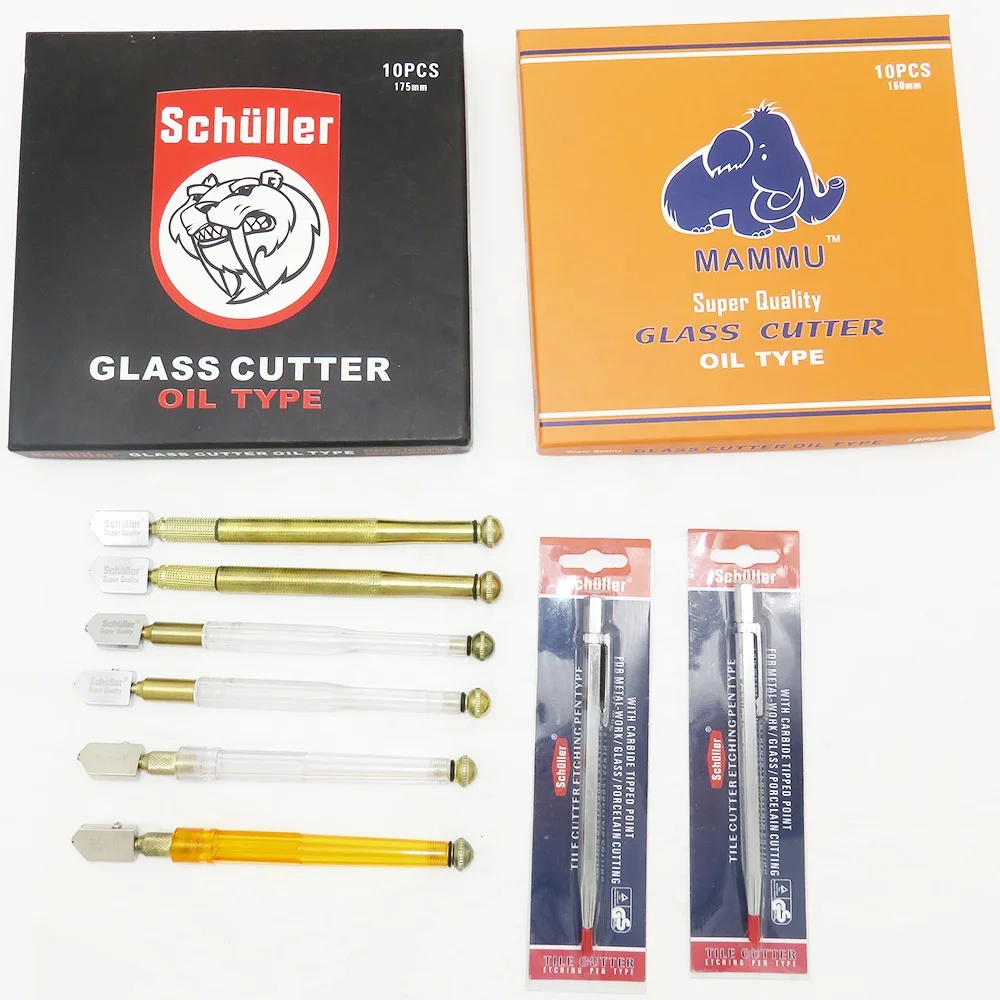 Sharp and Portable Manual Oil Type Glass Cutter Tile Cutting Tools