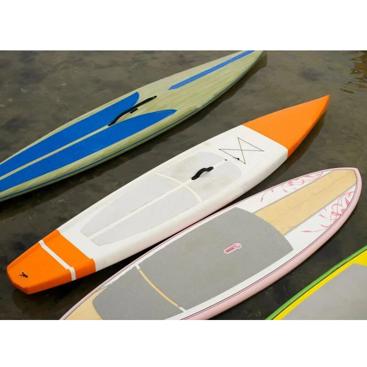 Popular Design colorful EPS Core Epoxy Wood Veneer SUP Stand Up Paddle Board