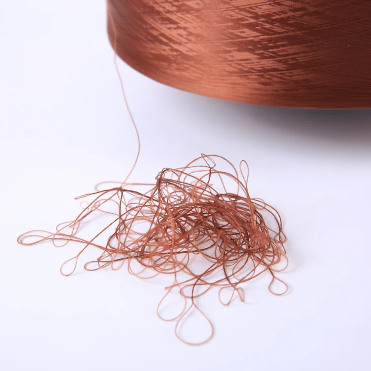 Партия в наличии, различные цвета, окрашенная допинг, 150D, 48F, сертификация GRS, переработанное вязание, 100 полиэфирная пряжа dty класса