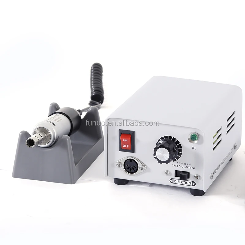 China supplier wholesale price nail drill machine 35000RPM Brush micromotor STRONG 90 with handpiece 108E E-type handpiece