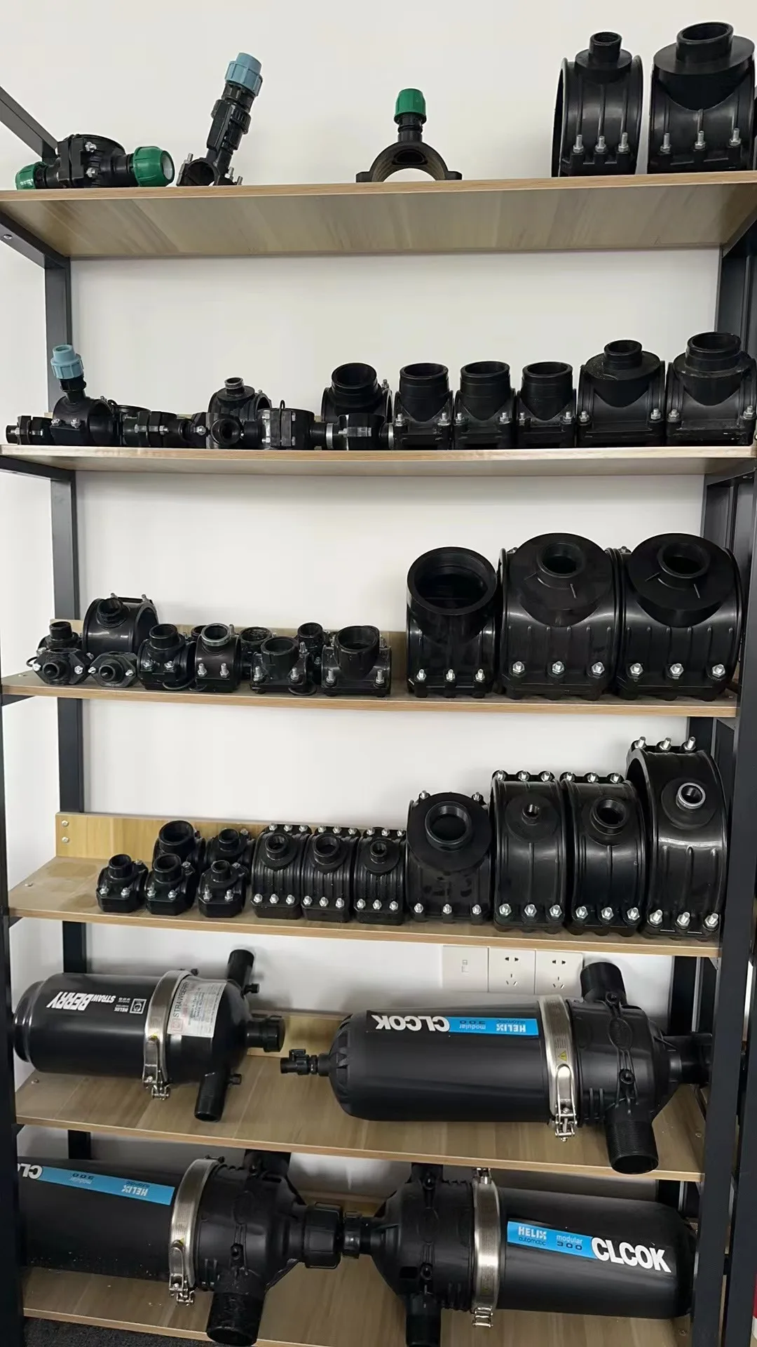 PN16 PP Compression Fittings coupling Quick Connector for Water Supply Irrigation HDPE Fittings