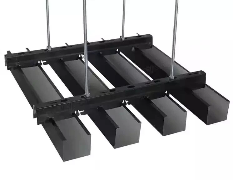 Aluminum Acoustic U Shape Baffle Perforated Metal Linear Baffle