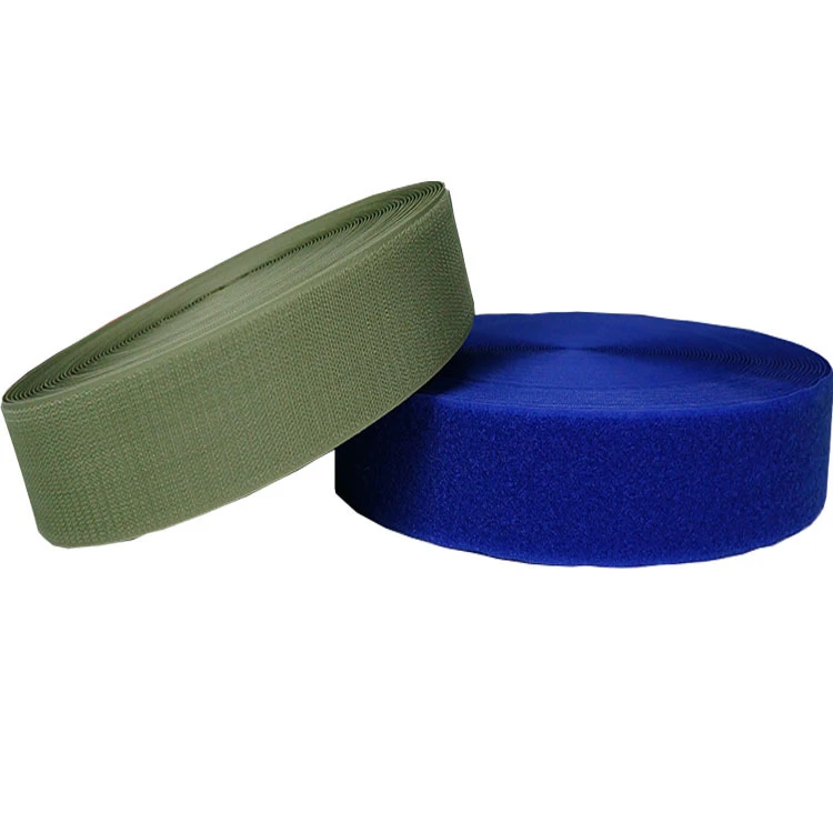 SEE Custom wholesale color flexible Velcroes automatic hand-held strap self-gripping hook and loop cable tie strap Velcroes