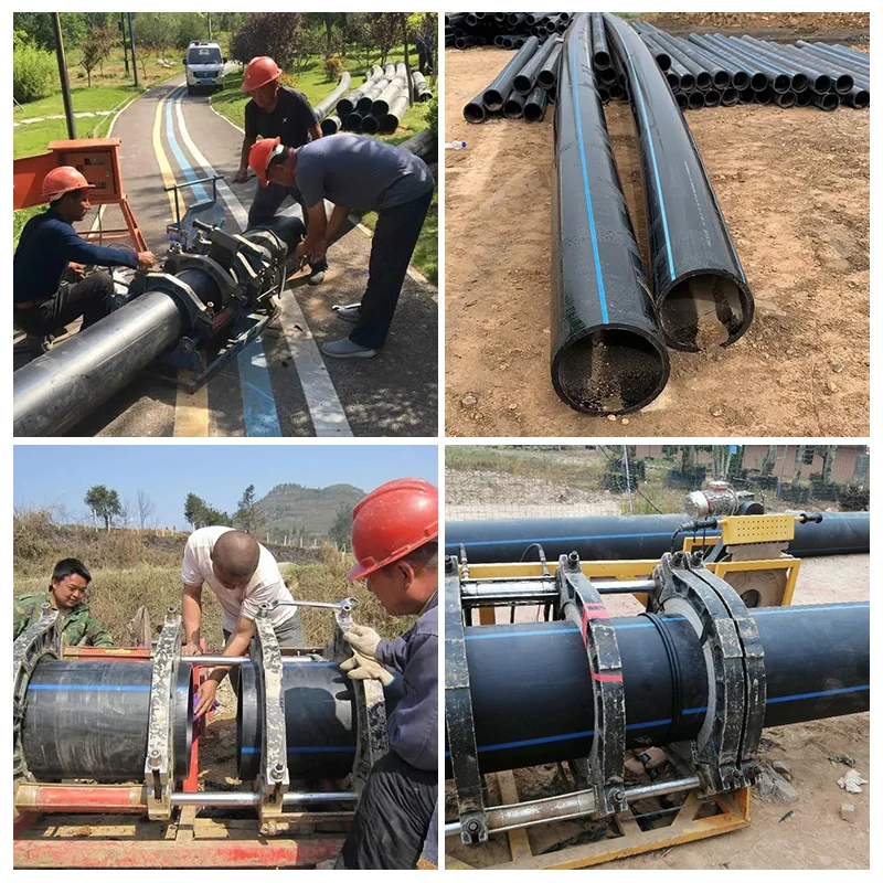 Высокая плотность Hdpe дренажная труба от 20 мм до 63 полиэтиленовая