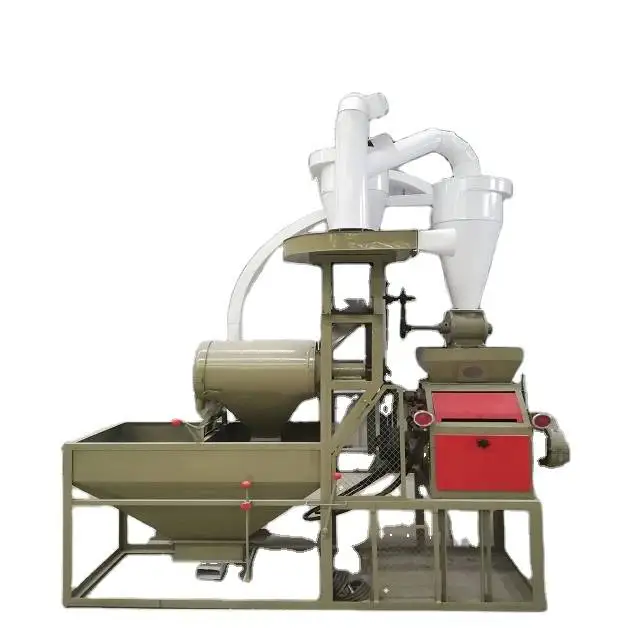 Corn Husk Peeling Machine Maize Grits Milling Machine Uganda