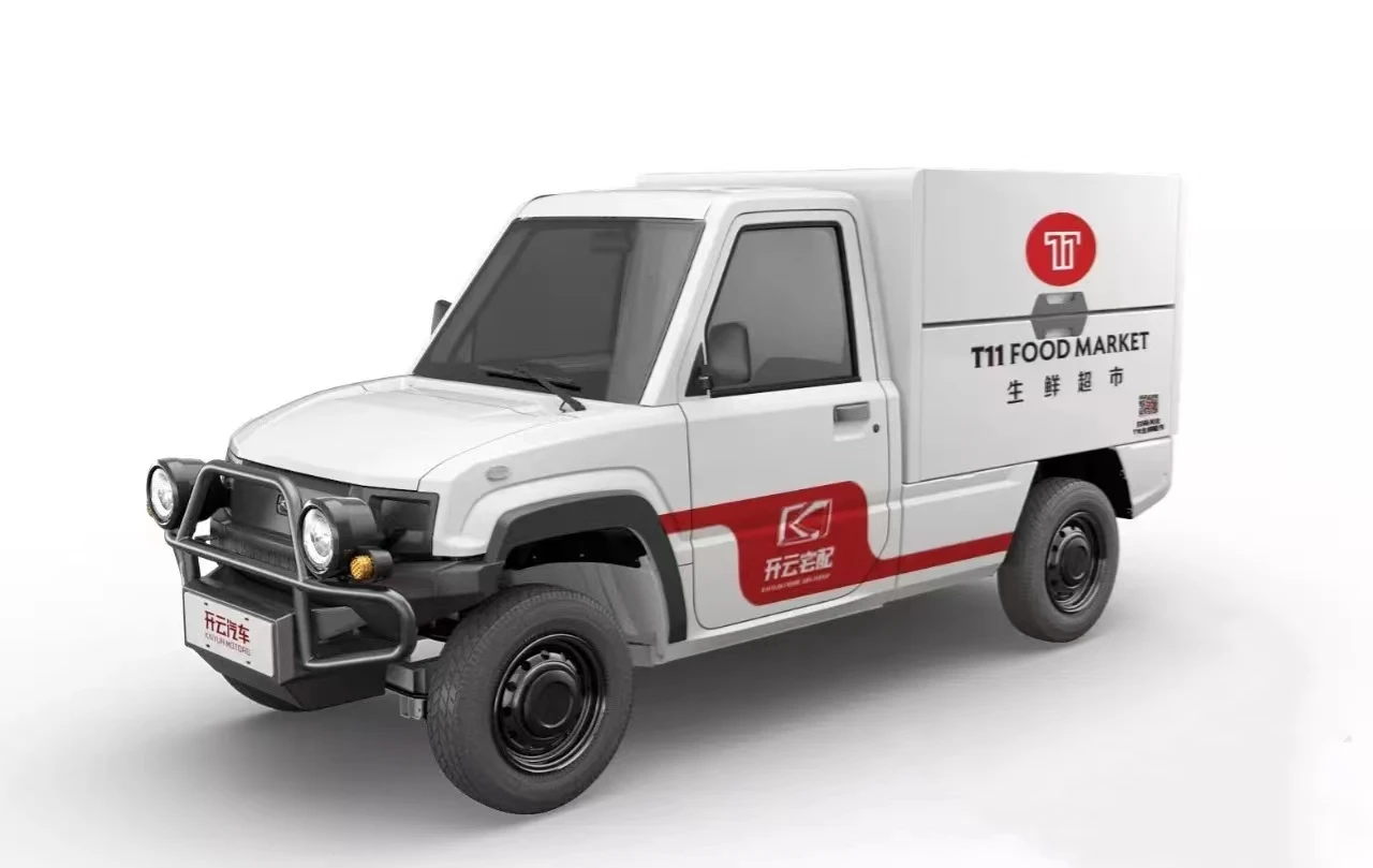 2023 Trending Brand Electric Pick-up Mini Truck High Quality Fast Delivery Kunke Truck