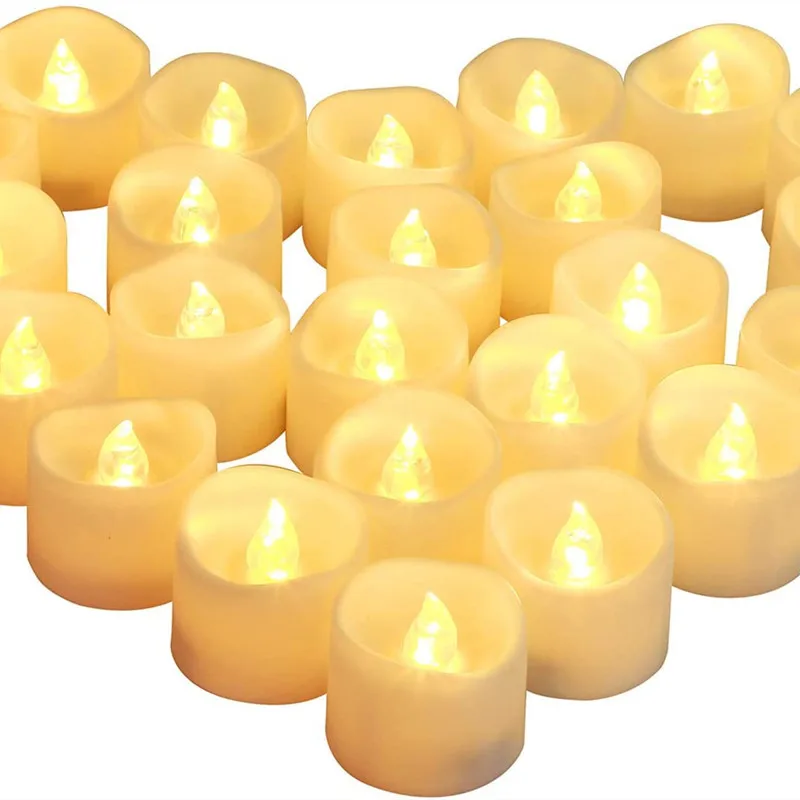 Flameless Flickering Battery Operated Candles Ivory Real Wax Pillar LED Candles with Remote and Cycling 24 Hours Timer