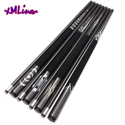 xmlivet cheap 13mm Carbon fibre Billiards Pool cue sticks grey colorful 1/2 split Carbon cue sticks can customize China