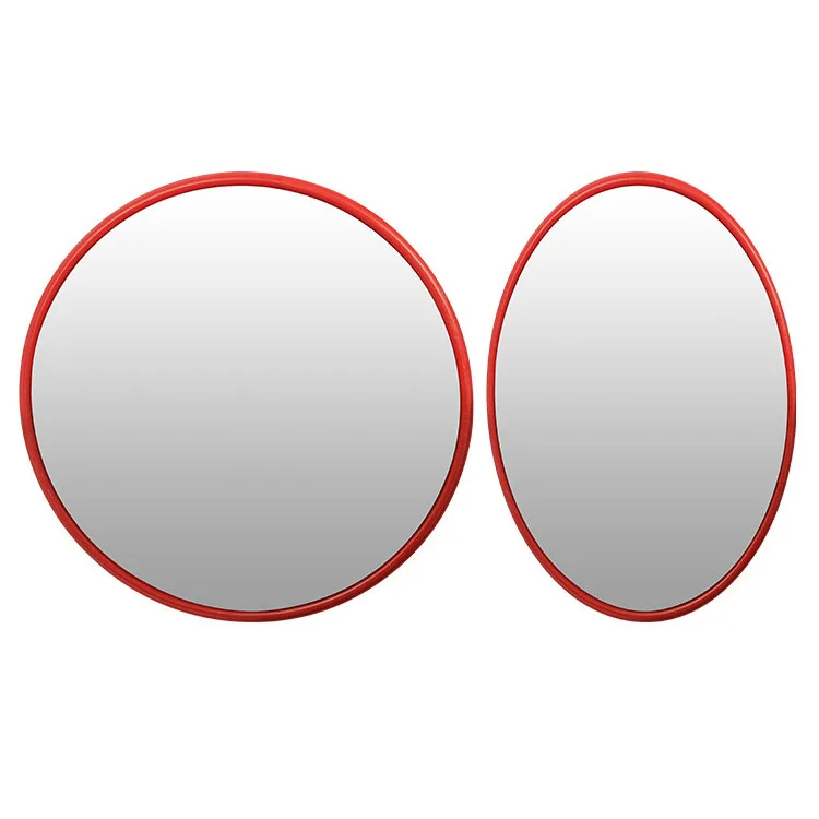 Large 60 cm Outdoor Traffic Convex Mirror Wide-Angle Spherical PC Indoor Circle Round/Circle Application Traffic Safety Mirror