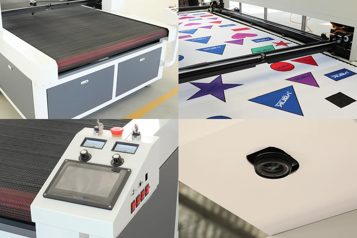 130w 150w 180w Fabric Laser Cutter Sublimation Cutting Machines