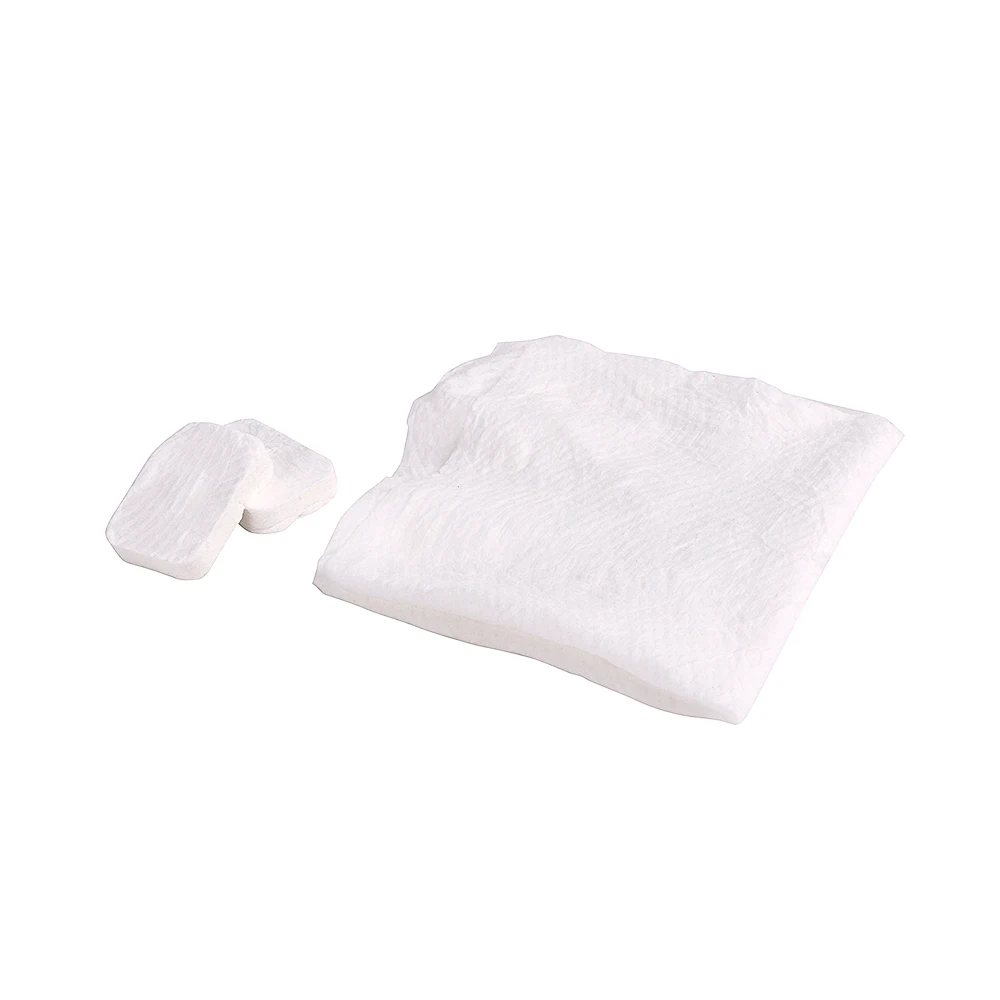 Face Compressed Towels Factory Direct Supply Portable Mini Cleansing Disposable Cotton Nonwoven Fabric Microfiber Fabric HUAXIN