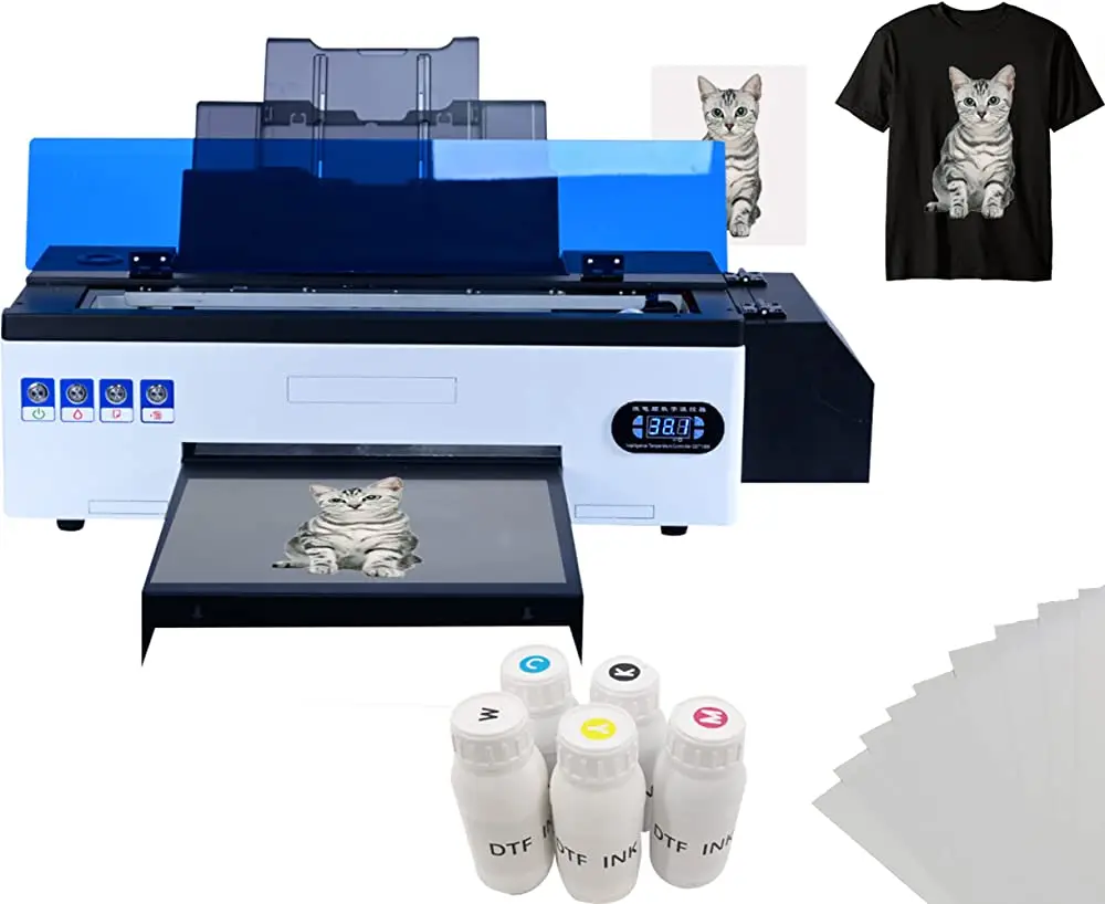 Songmao 100 Pic/h DIY T-Shirt Printing Machine DTF Clothes Inkjet Printer for Small Business