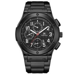 Top Sellers 2018 For Amazon IIK Luxury Watches Chronograph Waterproof Regal Quartz Watch Men Wristwatch