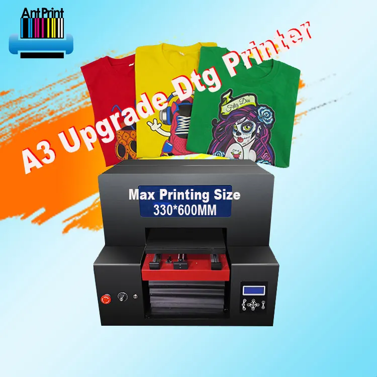 high resolution digital t-shirt printing machine custom photo diy textile printer low price