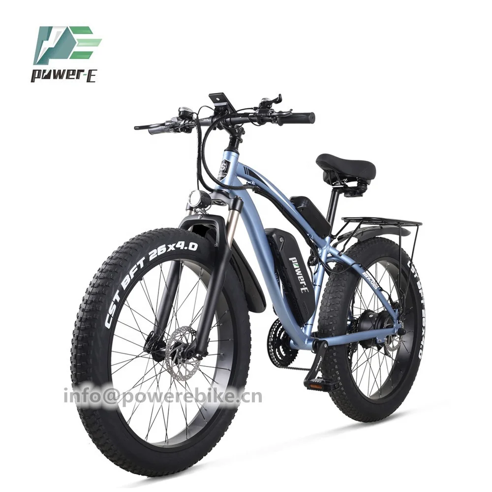 26-дюймовый большой мощности 48V 750W Электрический горный велосипед ребёнка ройялас 17Ah батареи по заводским ценам мотовелосипед с шинами широкого диаметра