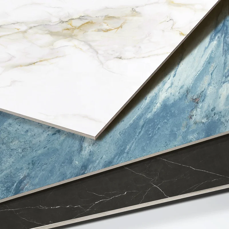 1600x3200 Ceramic Kitchen Tiles Wall Slab Marble Look Sintered Stone Polished Flooring Matte Glazed Floor Tiles For Living Room