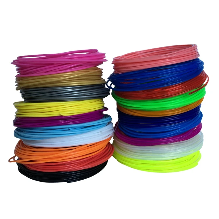 16 color 1.75mm 5m PLA 3d print filament for 3D drawing printer pen