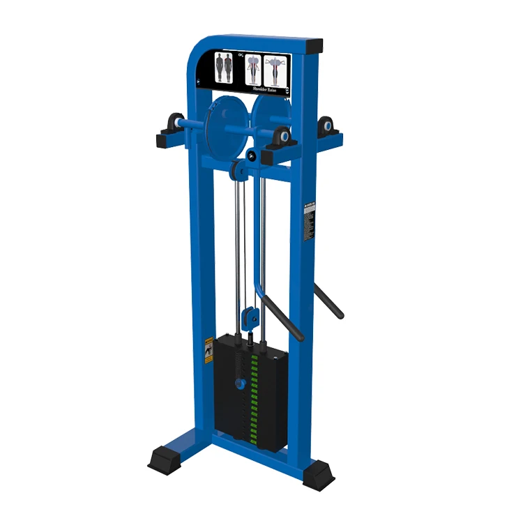 commercial Multi Functional Gym Pin Load Selection Shoulder Raise Standing for club gym equipment machine