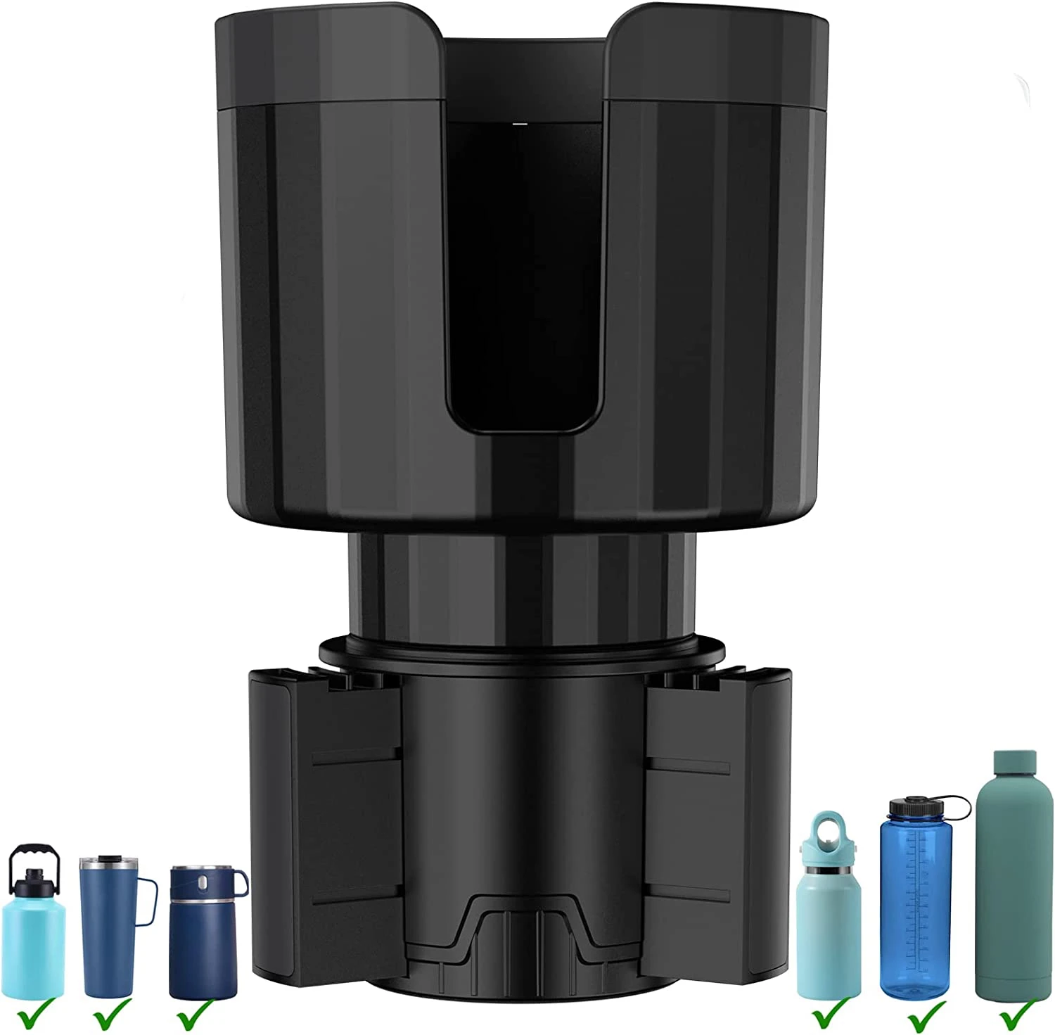 New Arrivals Adjustable Car Cup Holder Expander Cup Organizer in Car Cup Holder Expander for Car