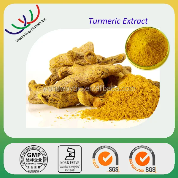 Water Oil Soluble Turmeric Extract Powder Curcumin