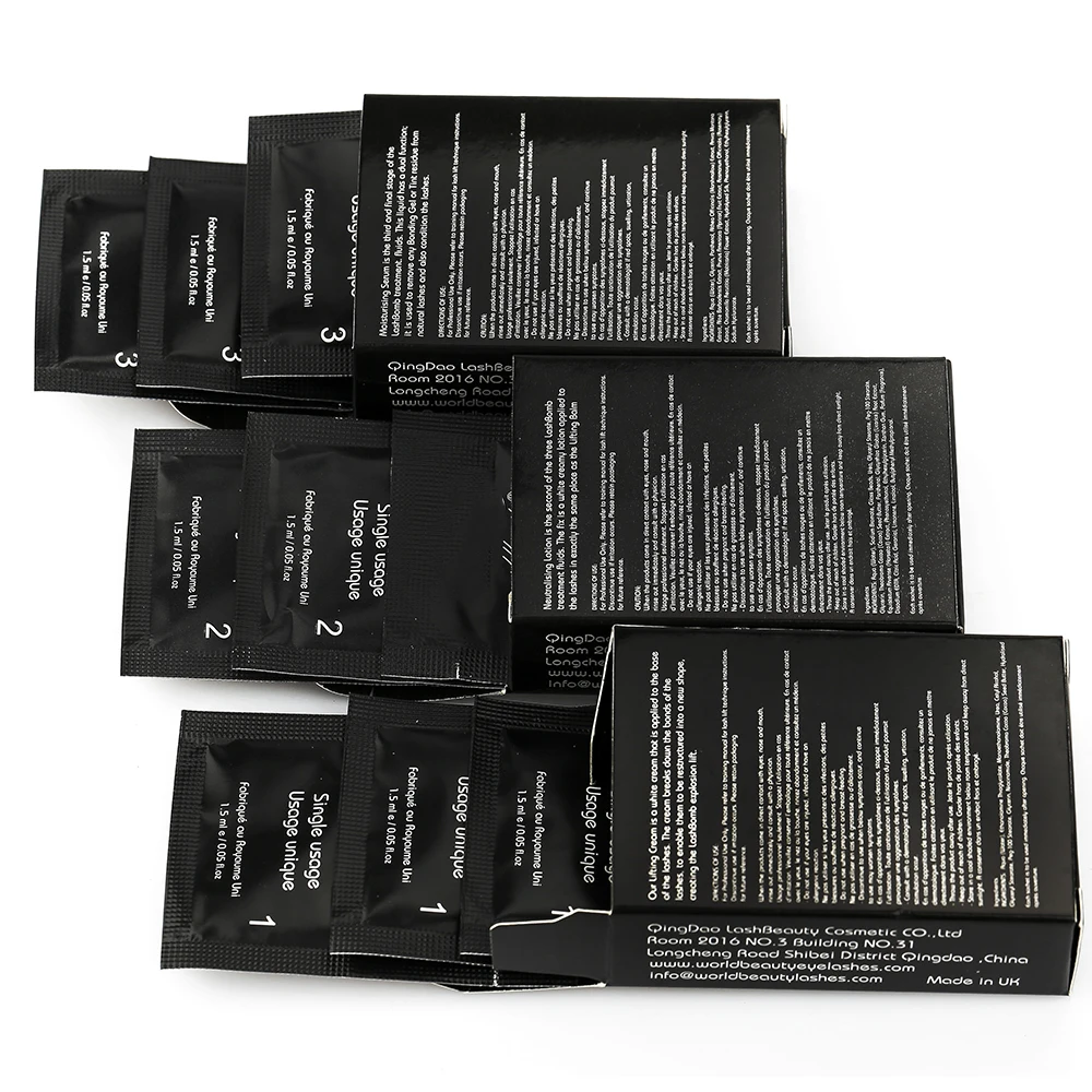 Eyelash Lamination Custom Logo Lash Lifting tool shields rods pads brow lamination kit professional Lash lift Kits