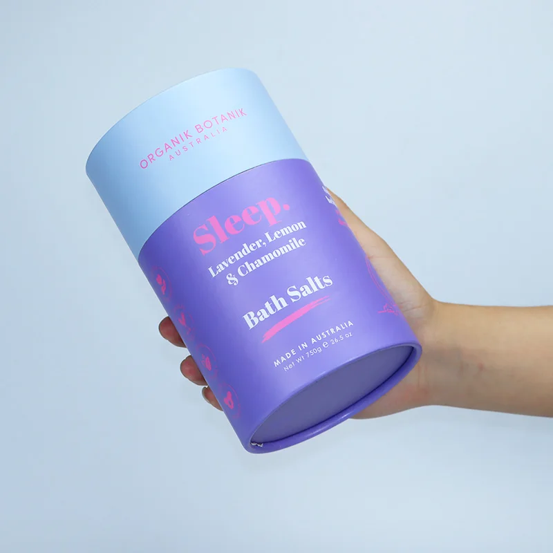 Kraft Paper Tube Weight Loss And Fat Burning Slimming Jelly Strip Protein Powder Paper Tube For Food Powders