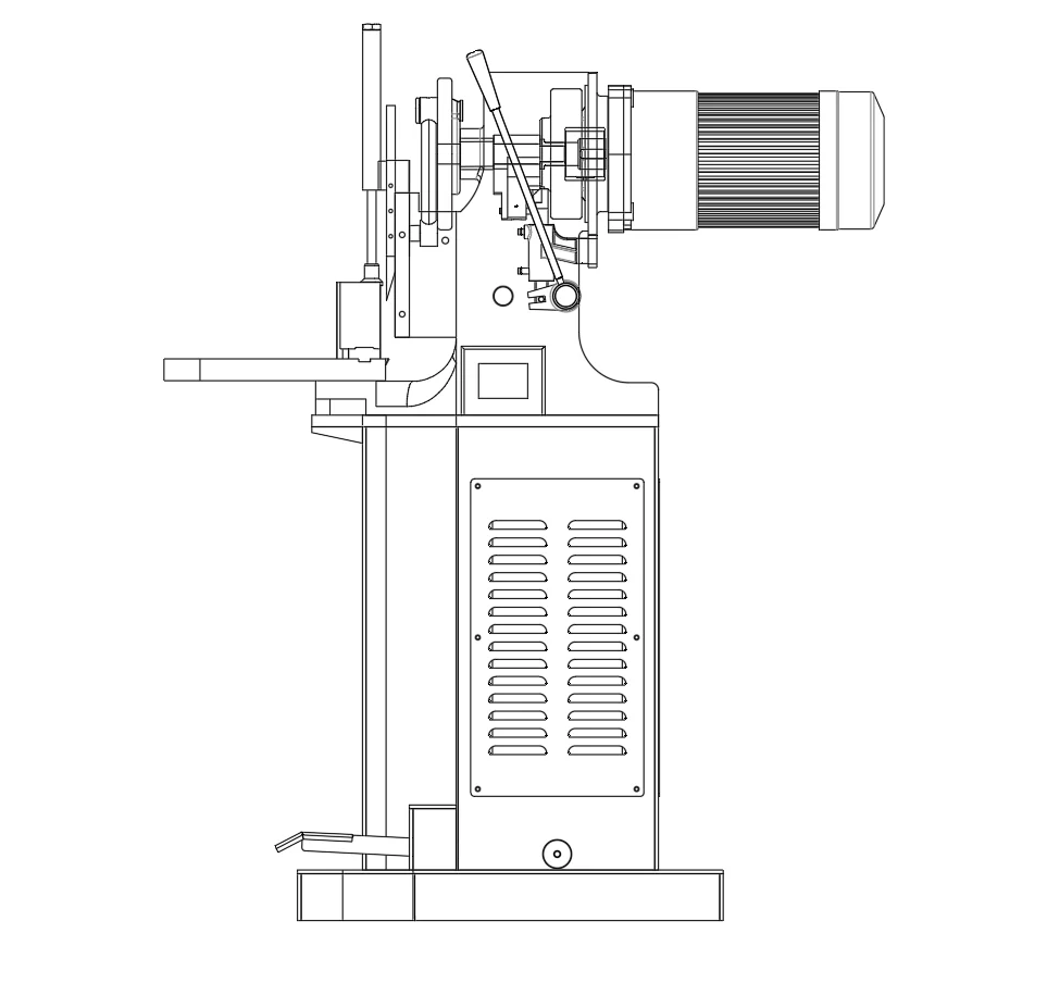 SJQ-120 Automatic Books Cards Cigarette Fillet Cutting Machine Round Corner Paper Cutting Machine