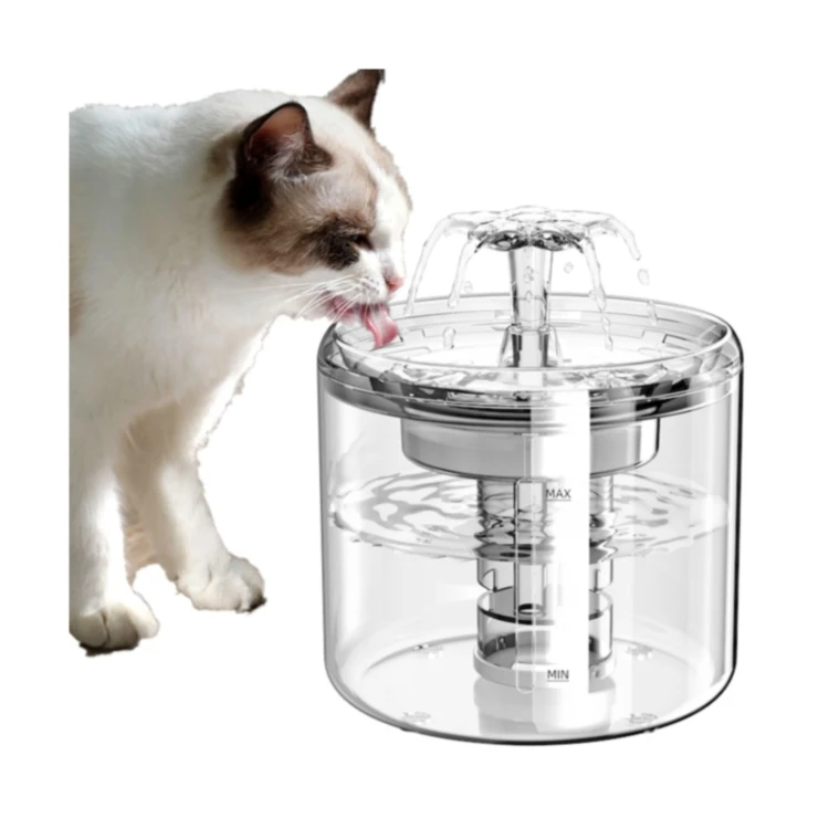 
 New Healthy Double Filter Cat Automatic Water Fountain Dog Pet Water Smart Dispenser  