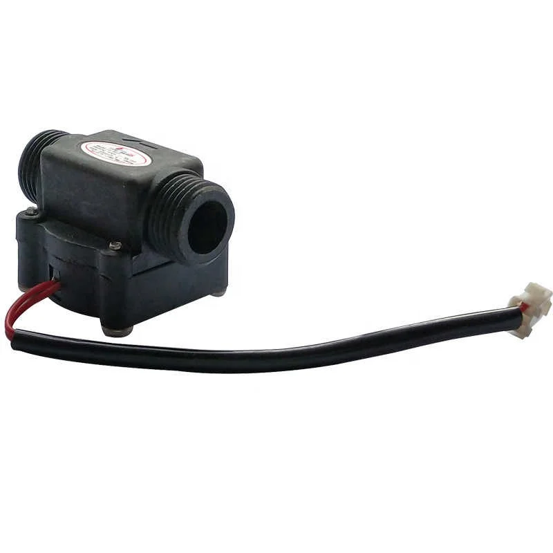Water Flow Sensor Solenoid Valve All-in-One Function Multi-flow Meter Water Flow Sensor Hall
