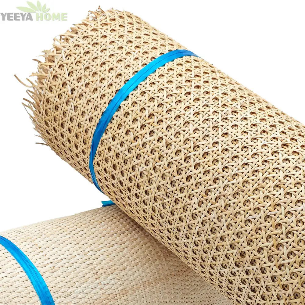 YEEYAHOME Natural Rattan Cane Webbing Roll Wholesale Supplier