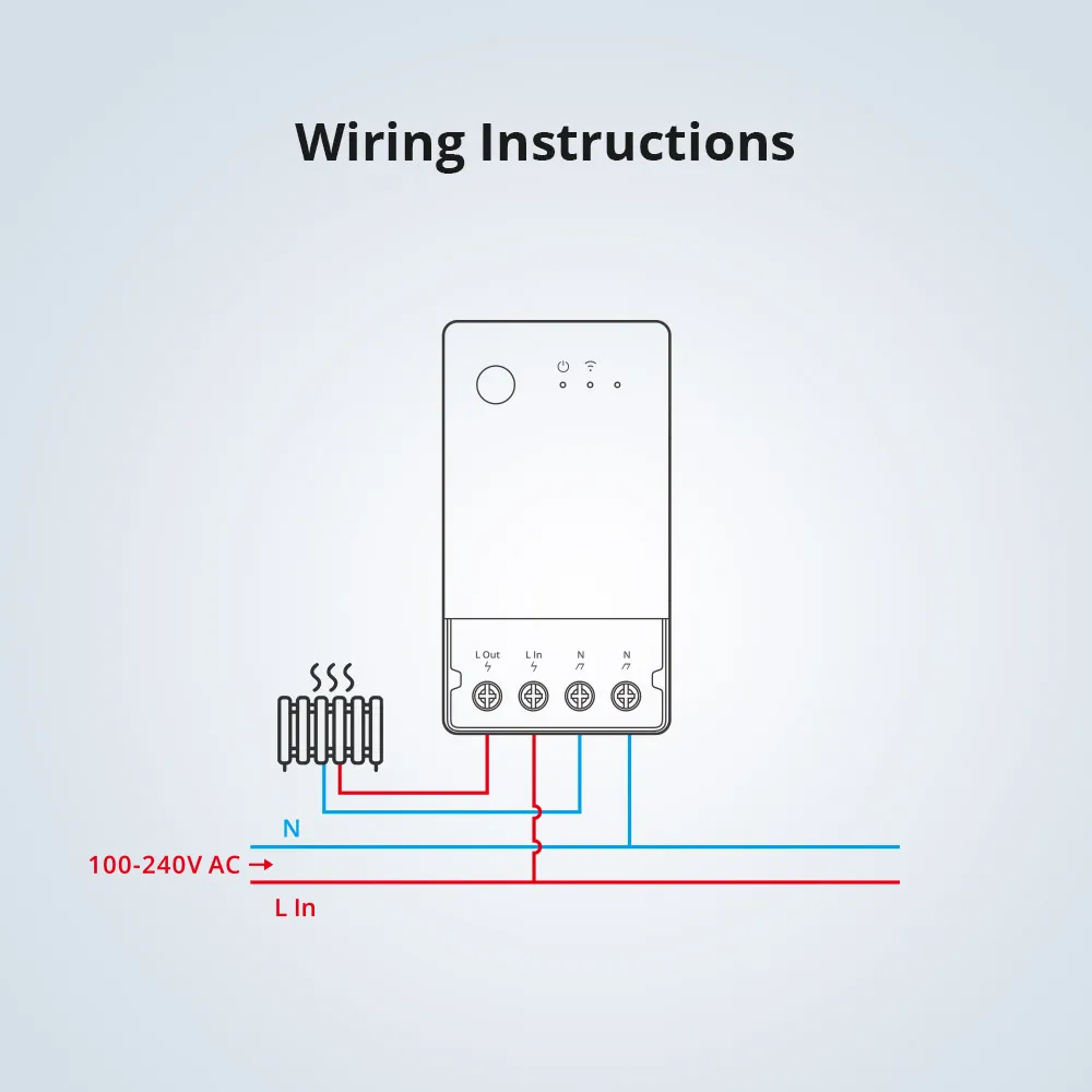 SONOFF POW Origin 16A Wifi Smart Voice Remote Control Switch Module Monitor Power Consumption Works With Alexa Google Home