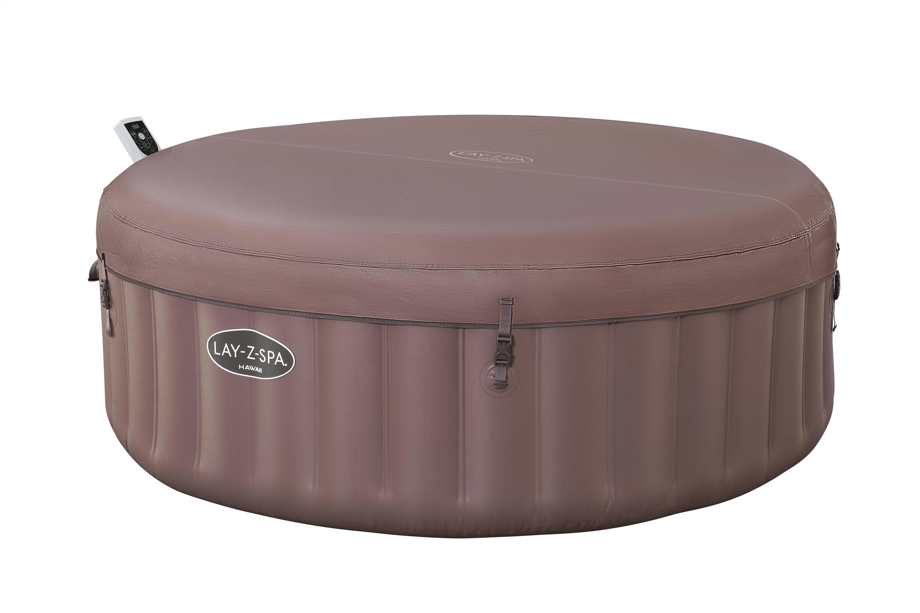 BESTWAY 6001 г Lay-Z-Spa Hawaii Энергоэффективная умная надувная гидромассажная Ванна с управлением приложением на 4-6 человек 1 96 м х 71 см