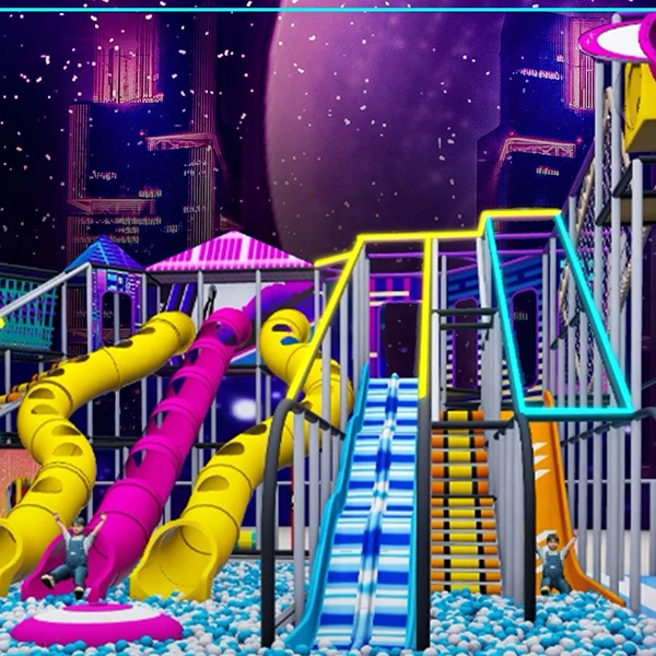 Детская игровая площадка 350 кв. М 4 2 м