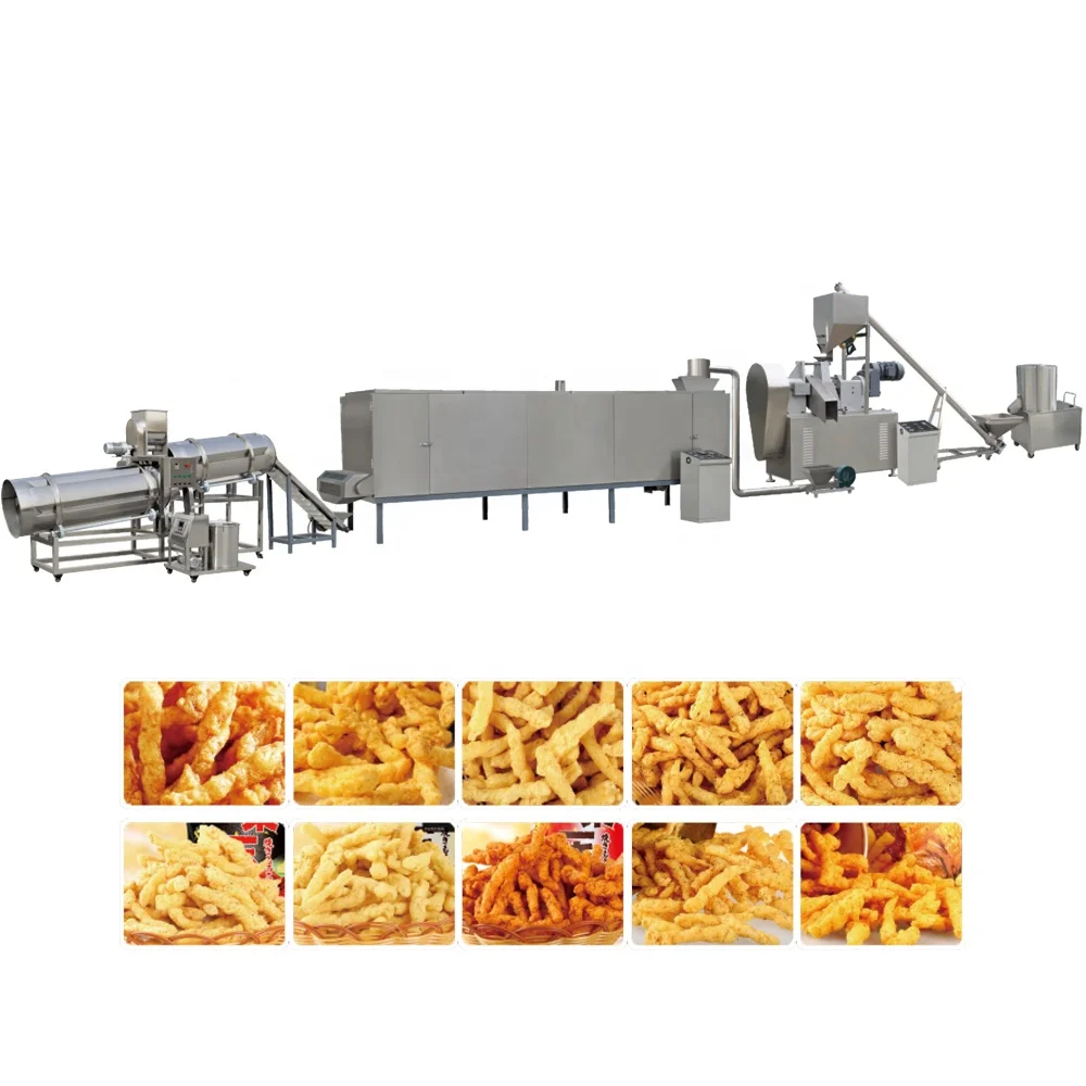 Kurkure Cheetos Extruder Machine Corn Curl Making Machine