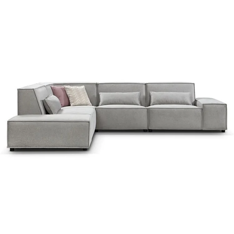 Wholesale factory modern simple luxury furniture L shape any combination living room furniture sets living room furniture sets