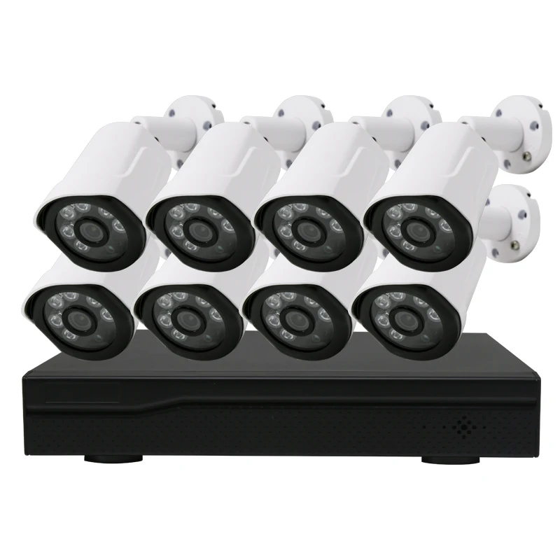 2021 Tuya Home Security Camera System Wireless 4CH 8CH Waterproof WIFI NVR KIT 1080P P2P Video Surveillance Outdoor CCTV System