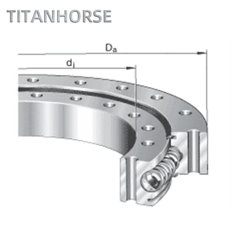 Ball Rolling Combination Slewing Bearing High Precision Slew Bearing Ring Price