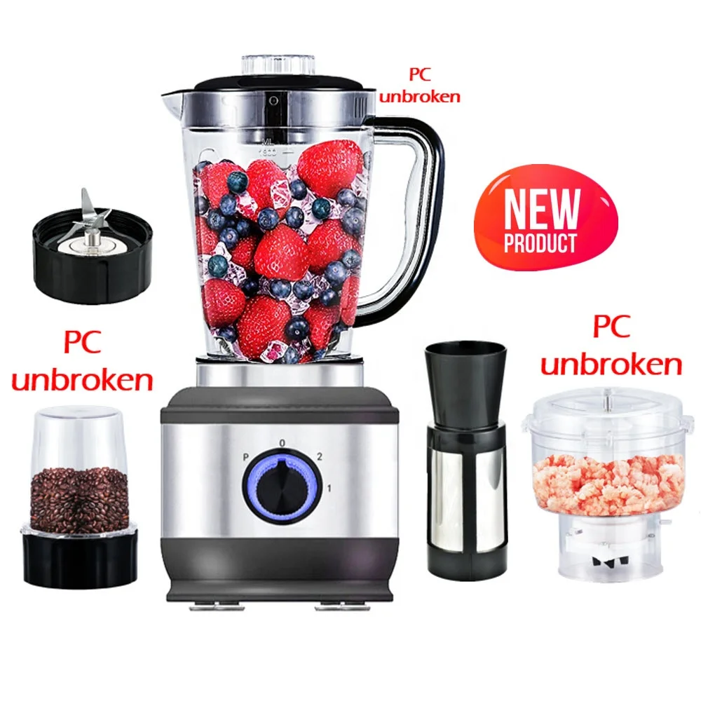 Коммерческий блендер миксер и соковыжималки тихий низкий уровень шума смузи блендер Кухонные комбайны сверхмощный блендер