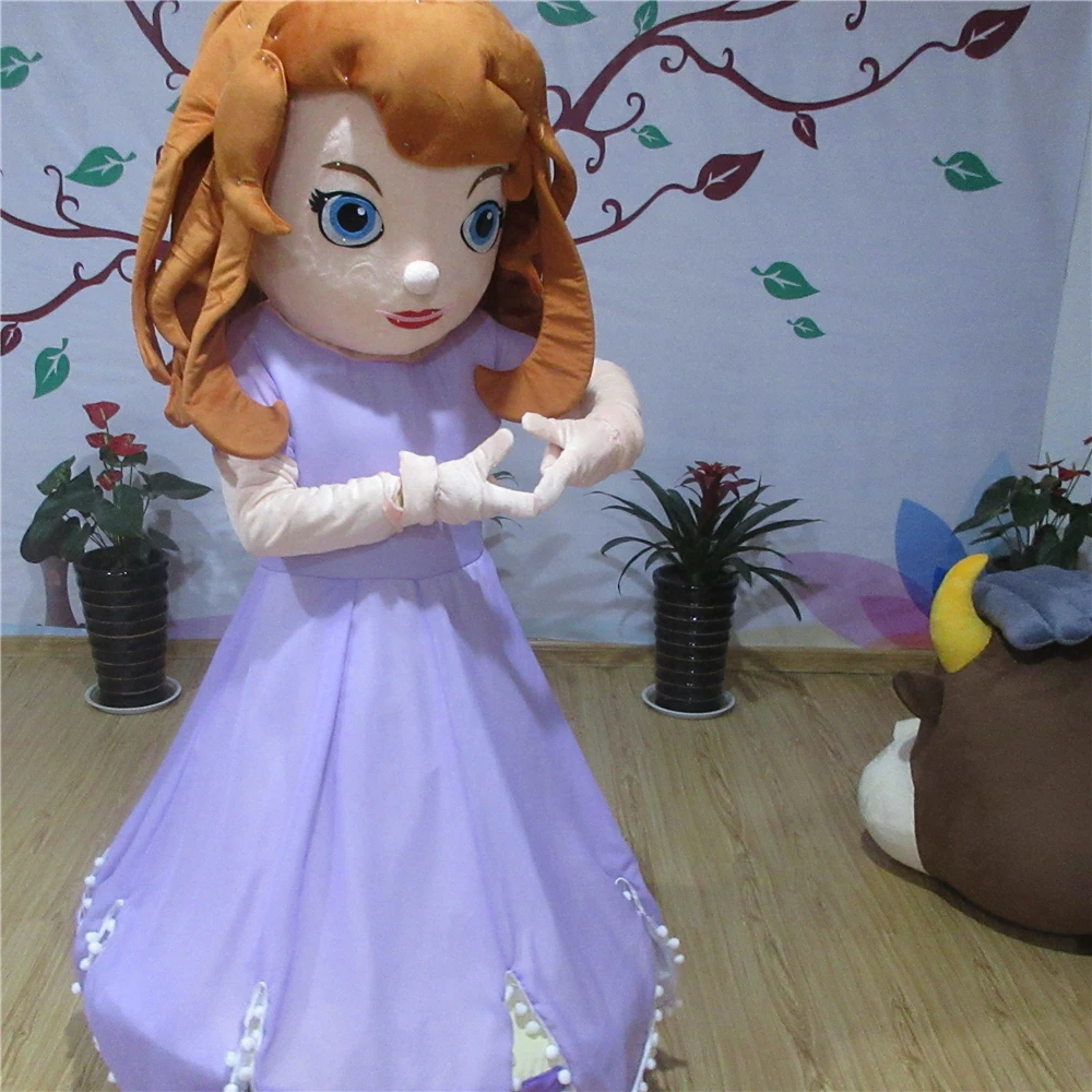 
Anime costume adult sofia princess mascot costume 