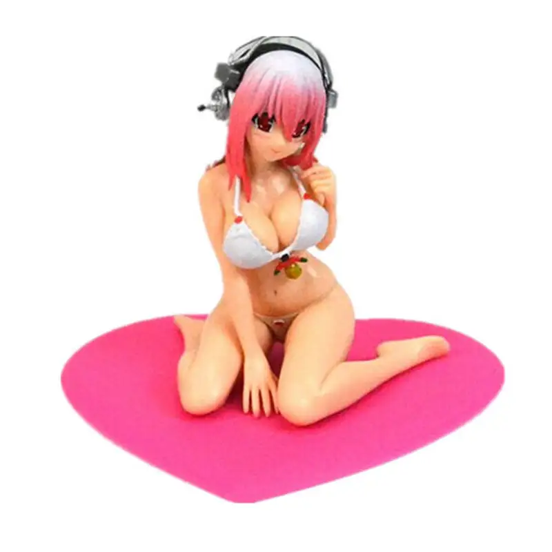 Custom japanese female sexy 3d anime nude action figure