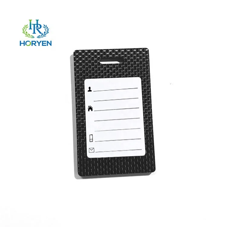 Horyen manufacture cheap OEM carbon business card