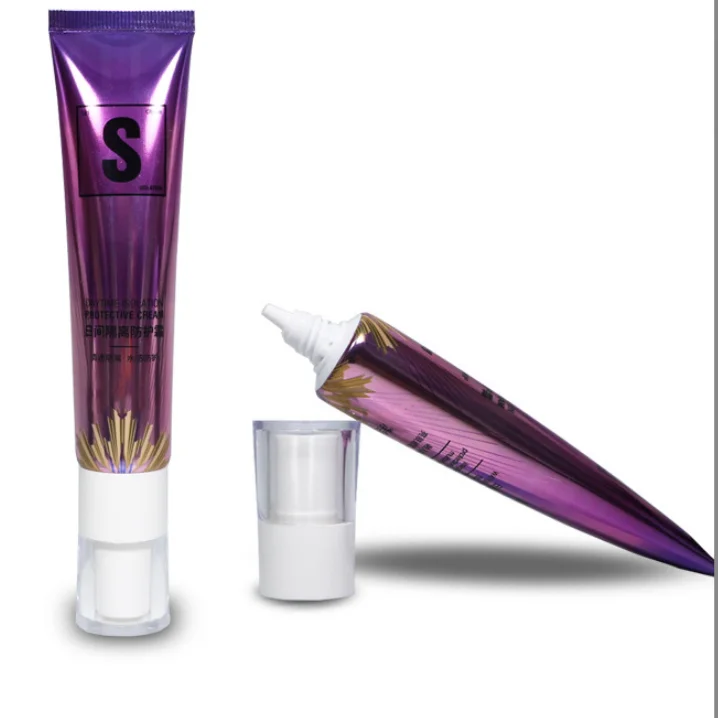 Manufacturer 10g 15g eye cream plastic tube Empty cosmetic packaging squeeze small plastic soft tube