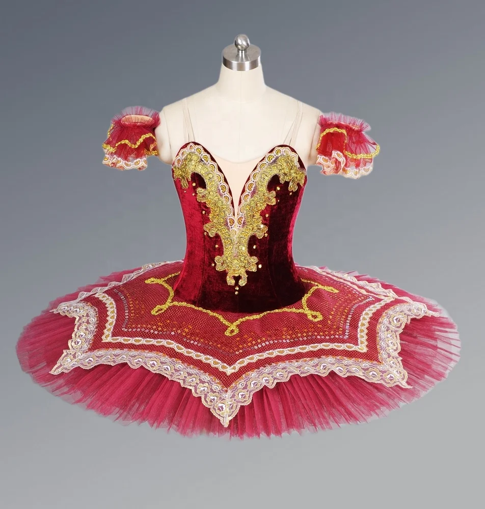 girls ballet tutu adult Paquita Variation Don Quixote Pas De Deux Red classical tutu women customized professional ballet tutu