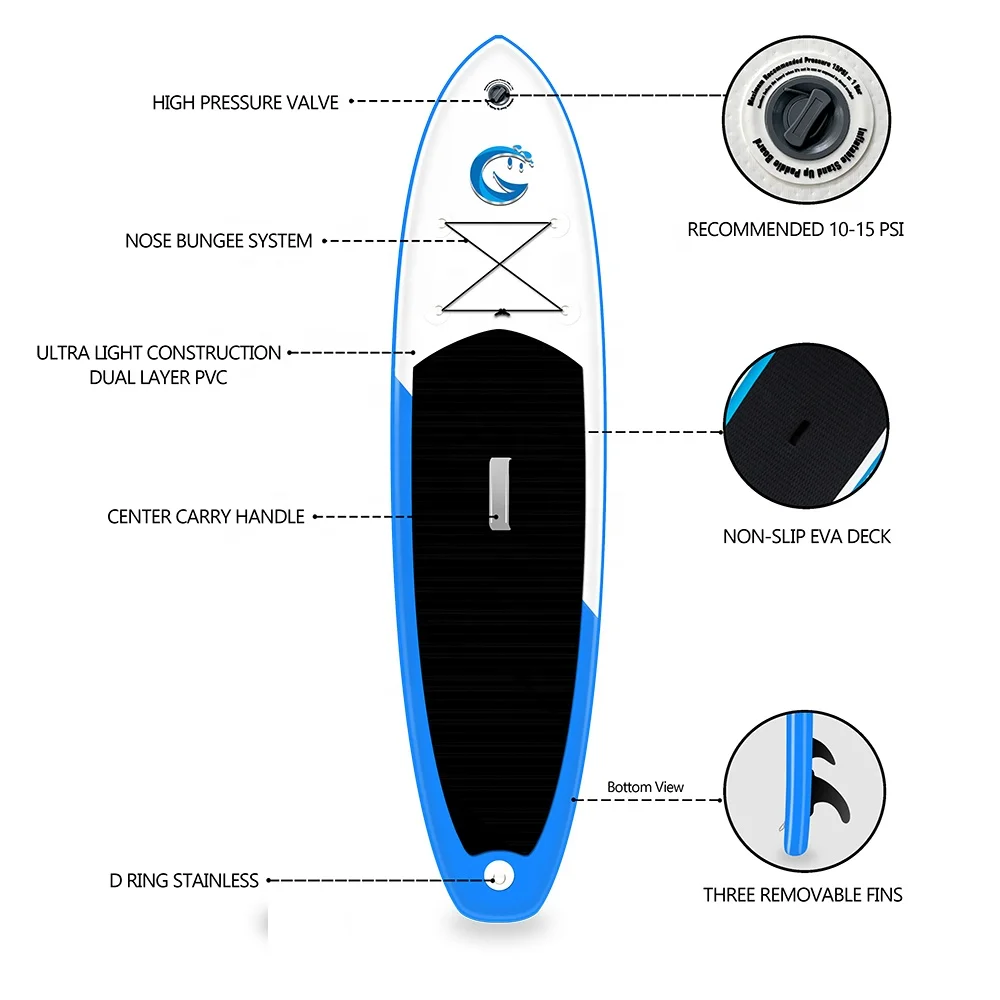  Дропшиппинг FUNWATER Доставка в течение 7 дней надувная рыбалка sup paddleboard подставка весло доска для серфинга