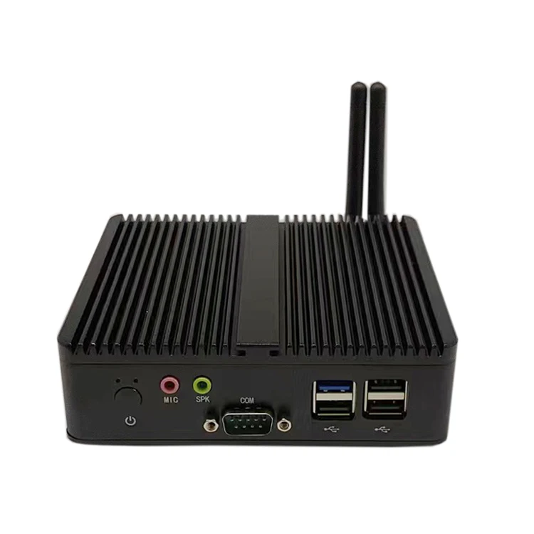 Mini PC J1900 Dual Lan RS232 WiFi Gigabit LAN HTPC Linux Quad Cores Micro Desktop Fanless Computer