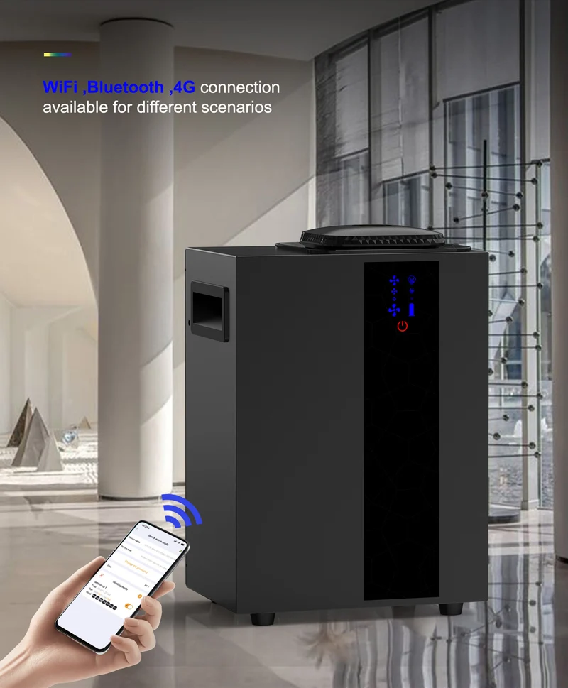 HOMEFISH Ароматический диффузор 800 мл безводный HVAC WIFI ароматизатор коммерческая машина для ароматизатора