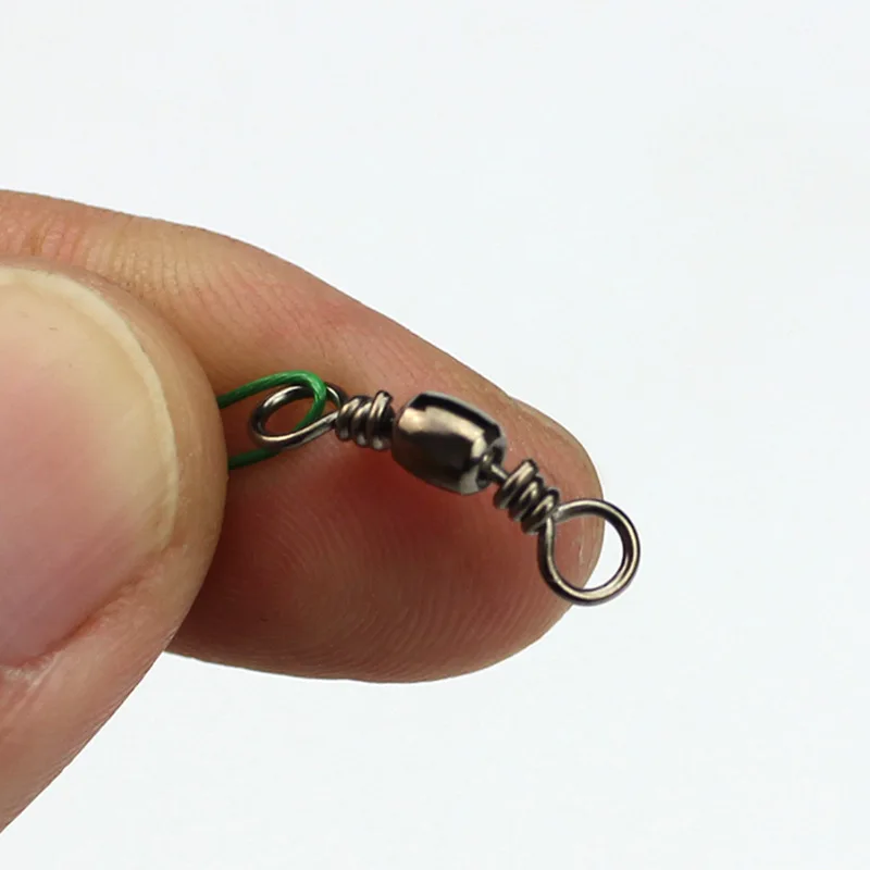 Fishing Leaders Hi-Low Rig Fish Line Stainless Steel Wire Leader with Swivel Snap Assortment Fishing Gear Connect for Lures Bait